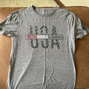 Gray USA Graphic T-Shirt